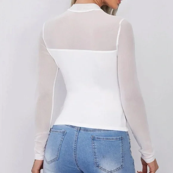 Mesh insert top - Picture 3 of 5